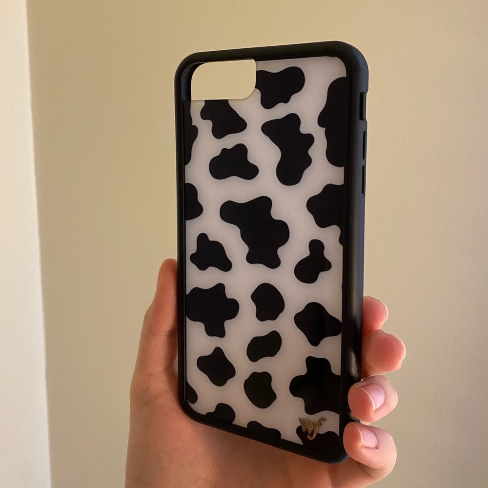 Wildflower cow print case